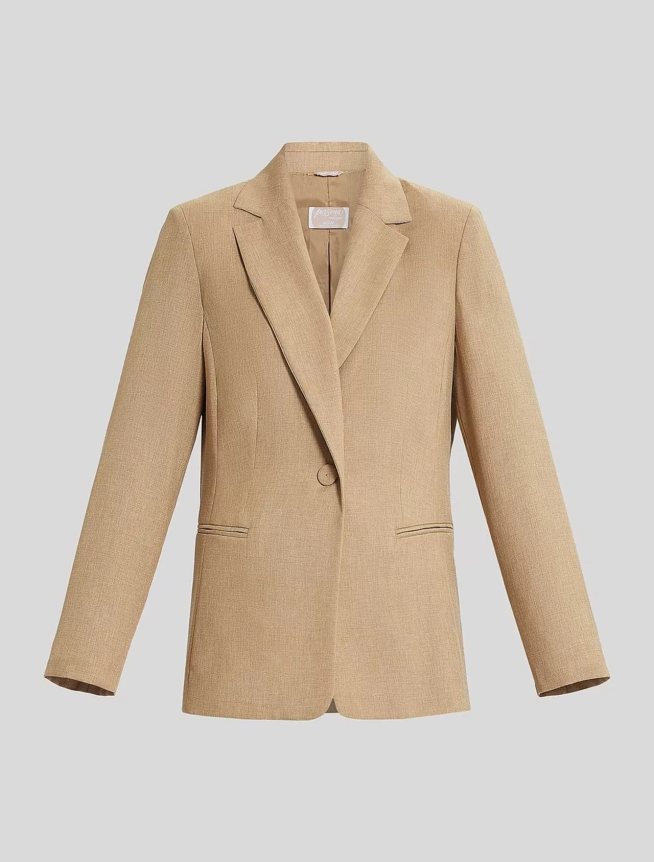Basketweave-Look Blazer Jacket-Marina Rinaldi Flash Sale