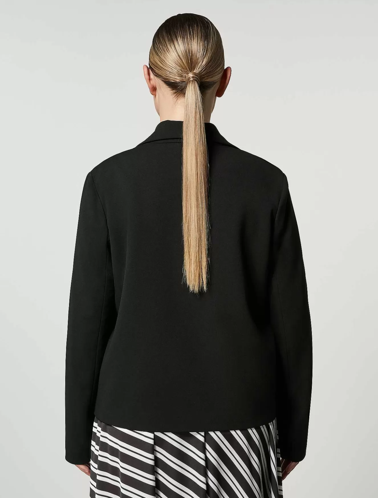 Boxy-Fit Scuba Jersey Jacket-Marina Rinaldi Best