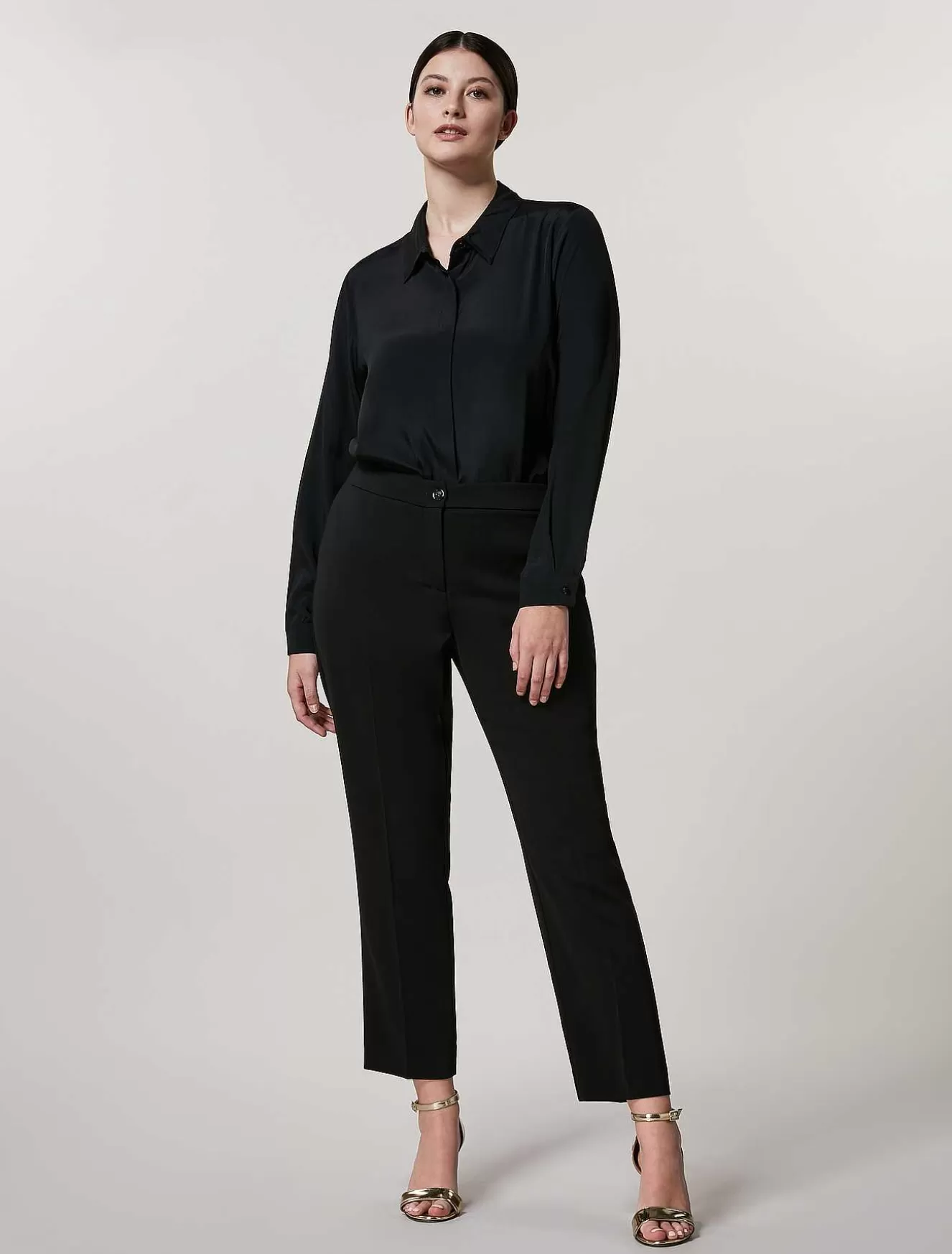 Cady Trousers-Marina Rinaldi Fashion