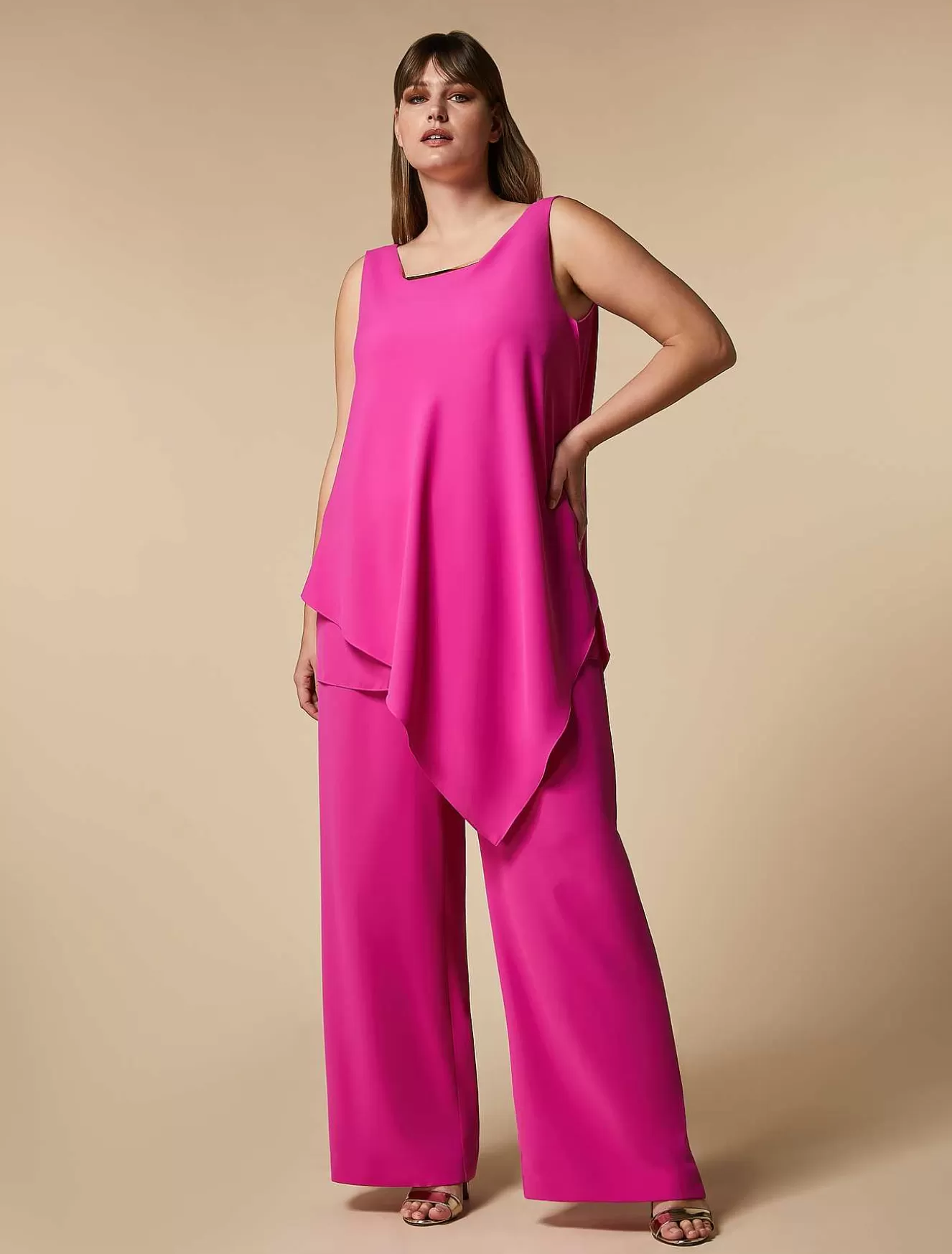 Cady Trousers-Marina Rinaldi Store