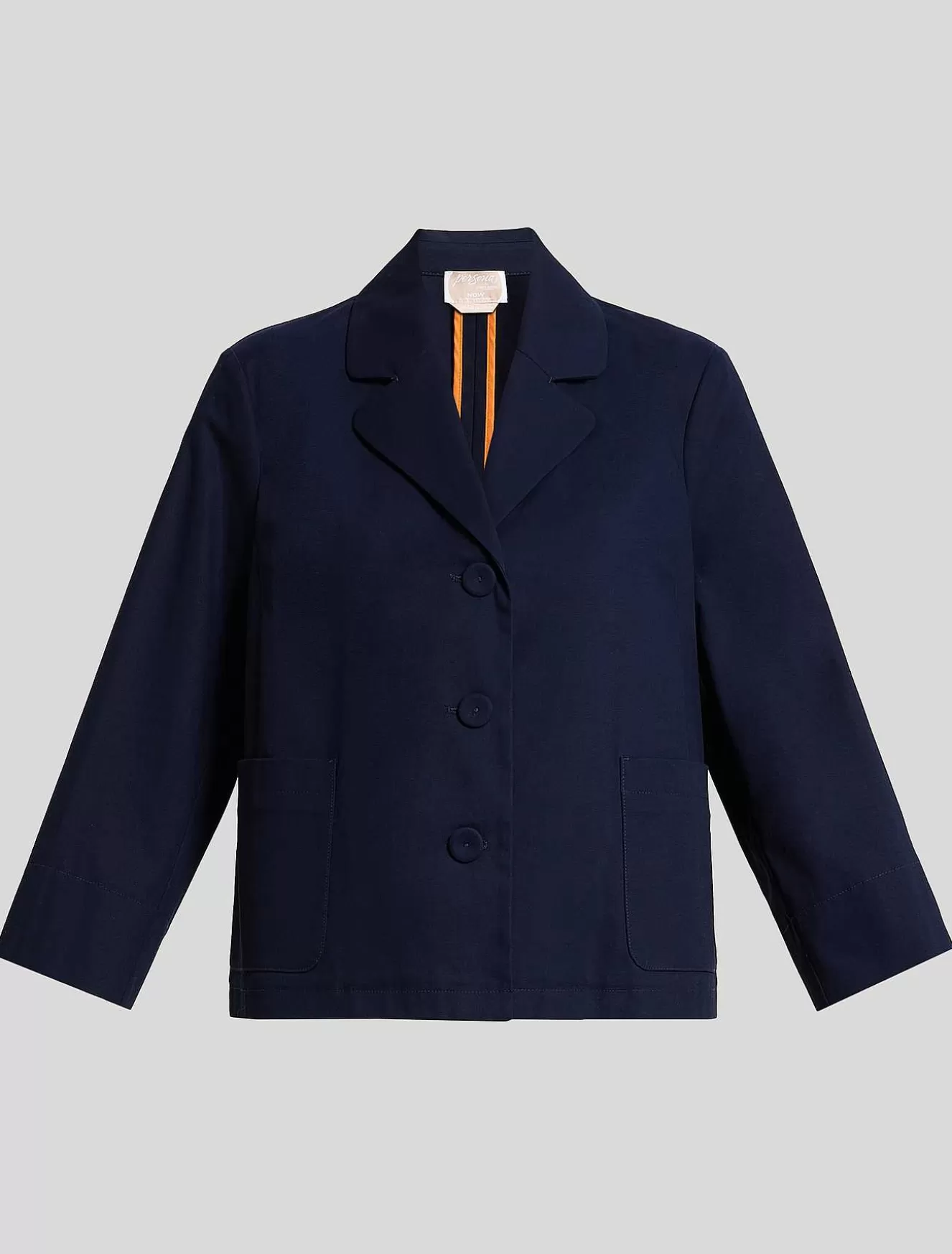 Cotton Gabardine Jacket-Marina Rinaldi Flash Sale