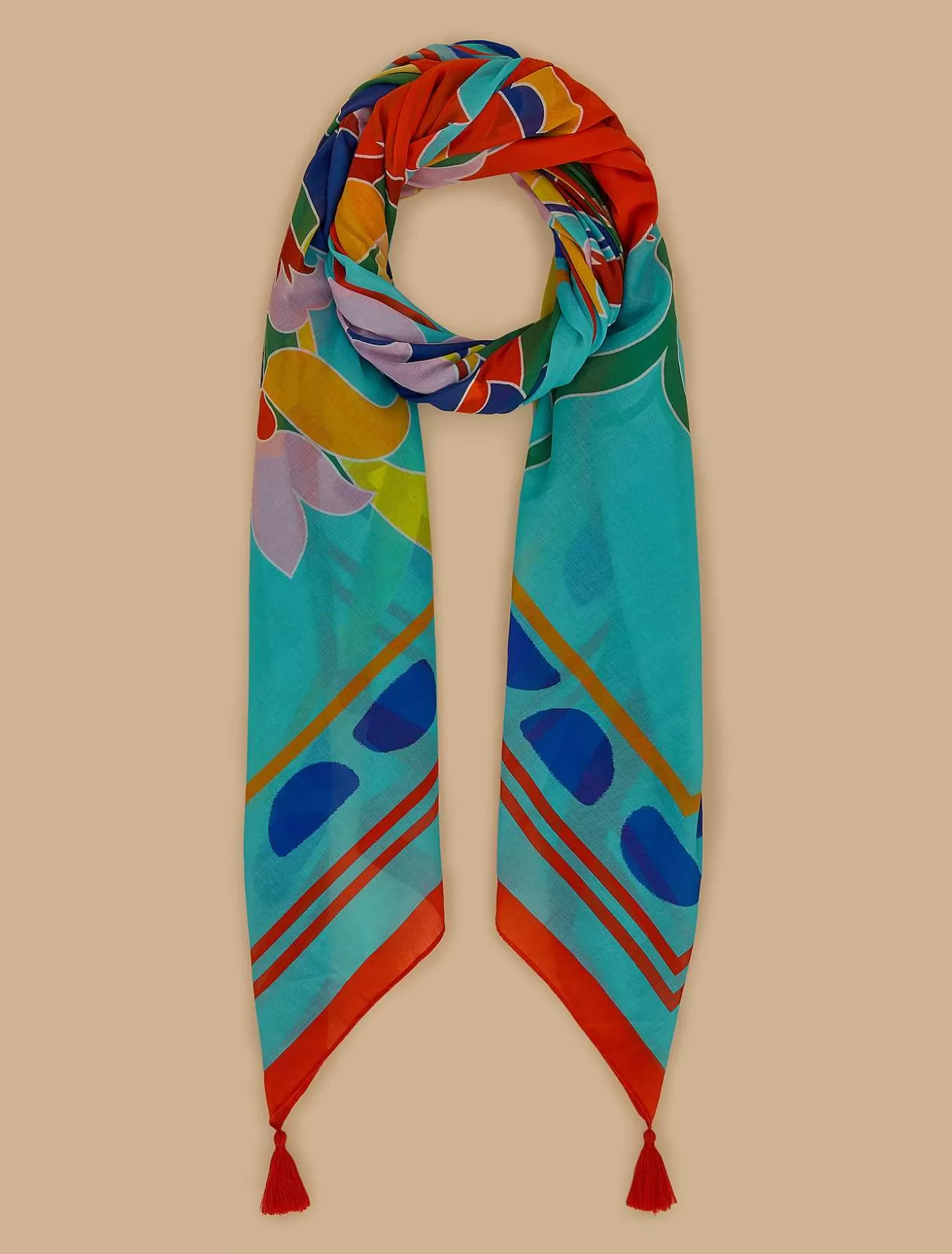 Cotton Muslin Sarong-Marina Rinaldi Cheap
