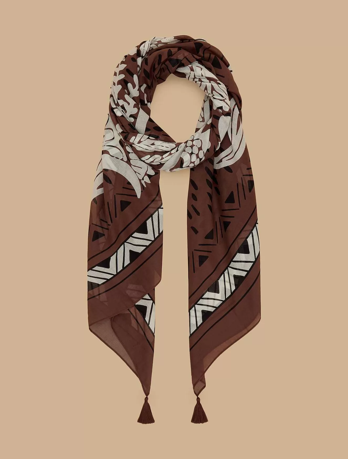 Cotton Muslin Sarong-Marina Rinaldi Cheap