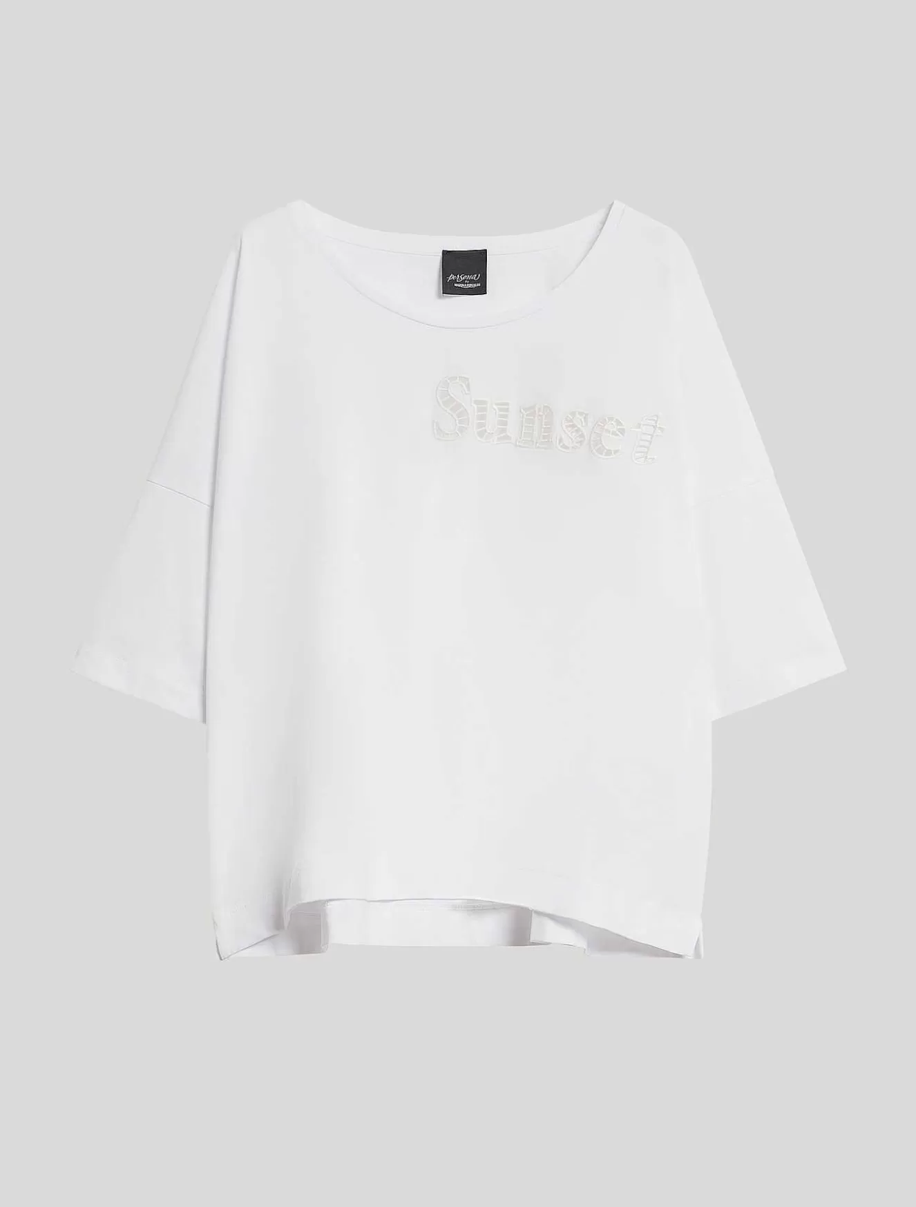 Cotton T-Shirt-Marina Rinaldi Flash Sale