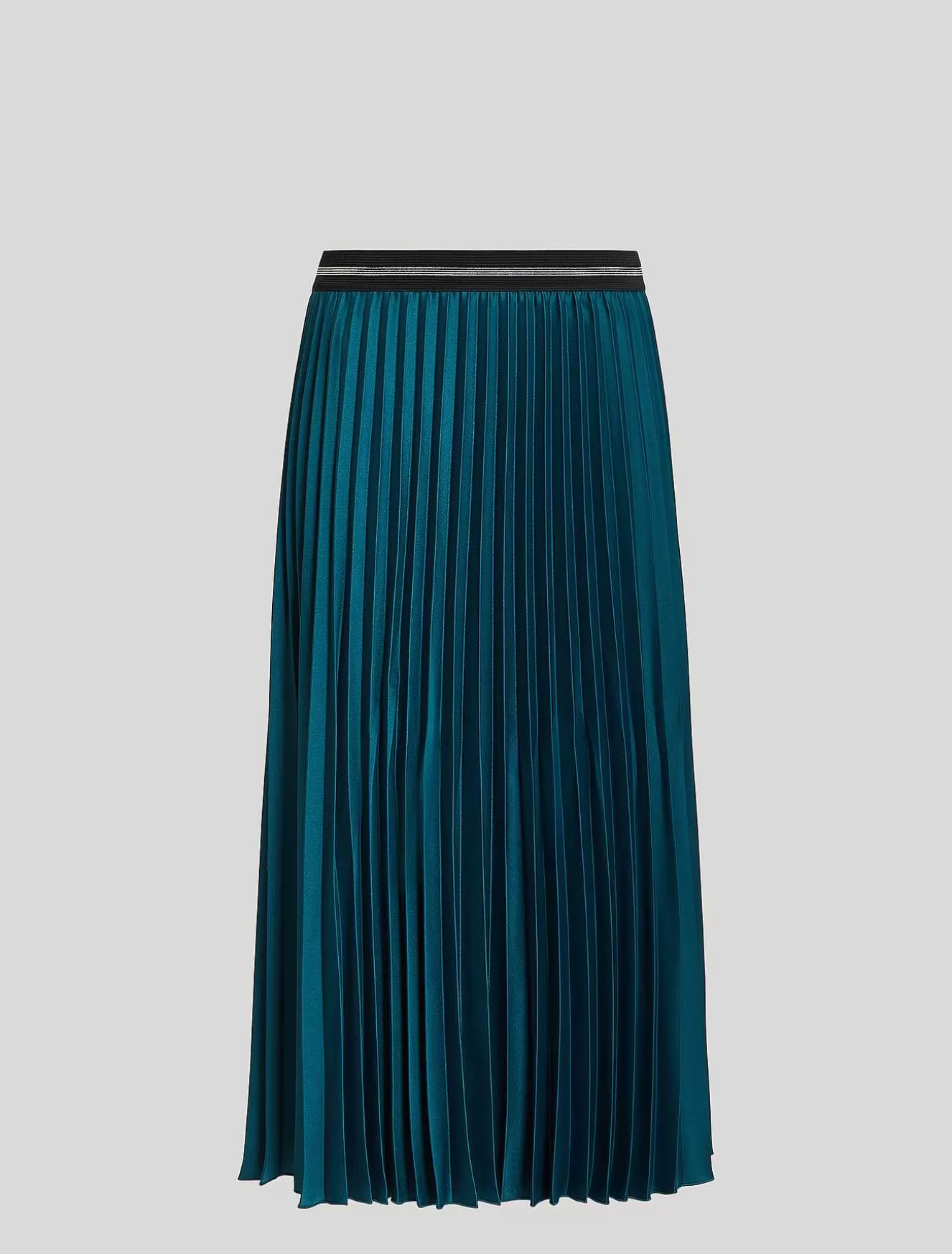 Crepe Envers Satin Skirt-Marina Rinaldi Cheap