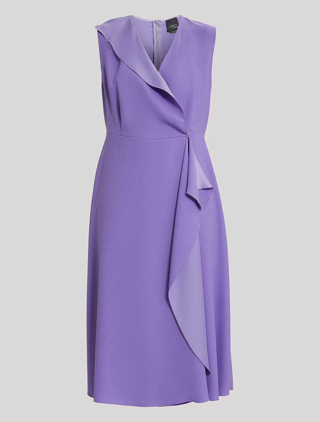 Envers Satin Crepe Dress-Marina Rinaldi Online