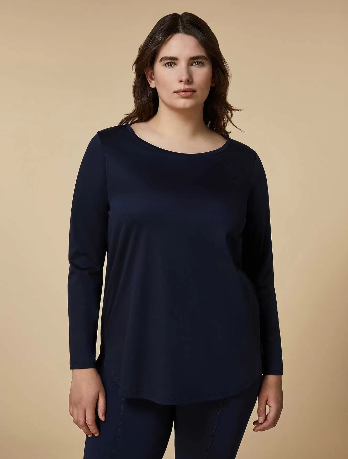 Interlock Jersey T-Shirt-Marina Rinaldi Sale