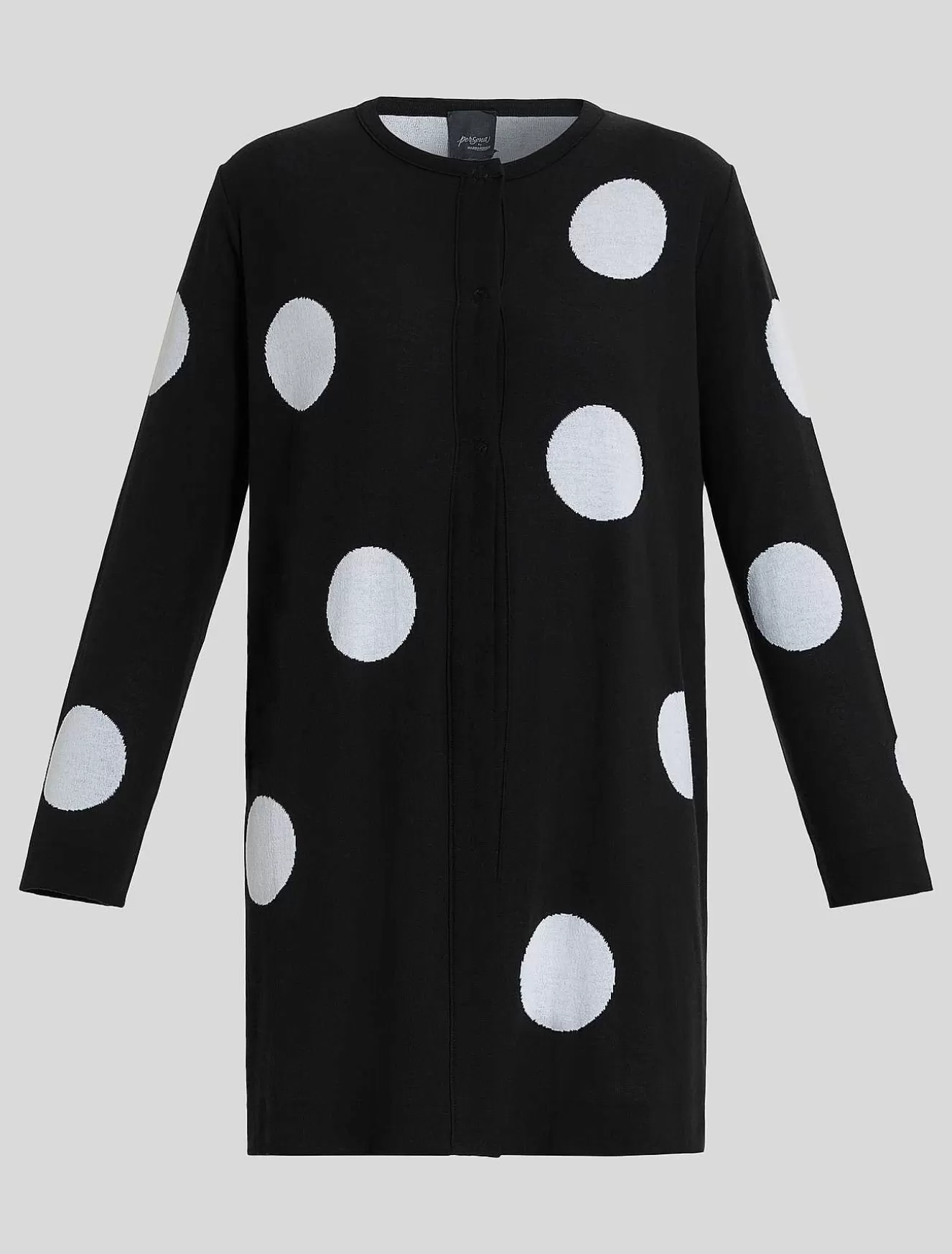 Jacquard Cotton Coat-Marina Rinaldi Clearance