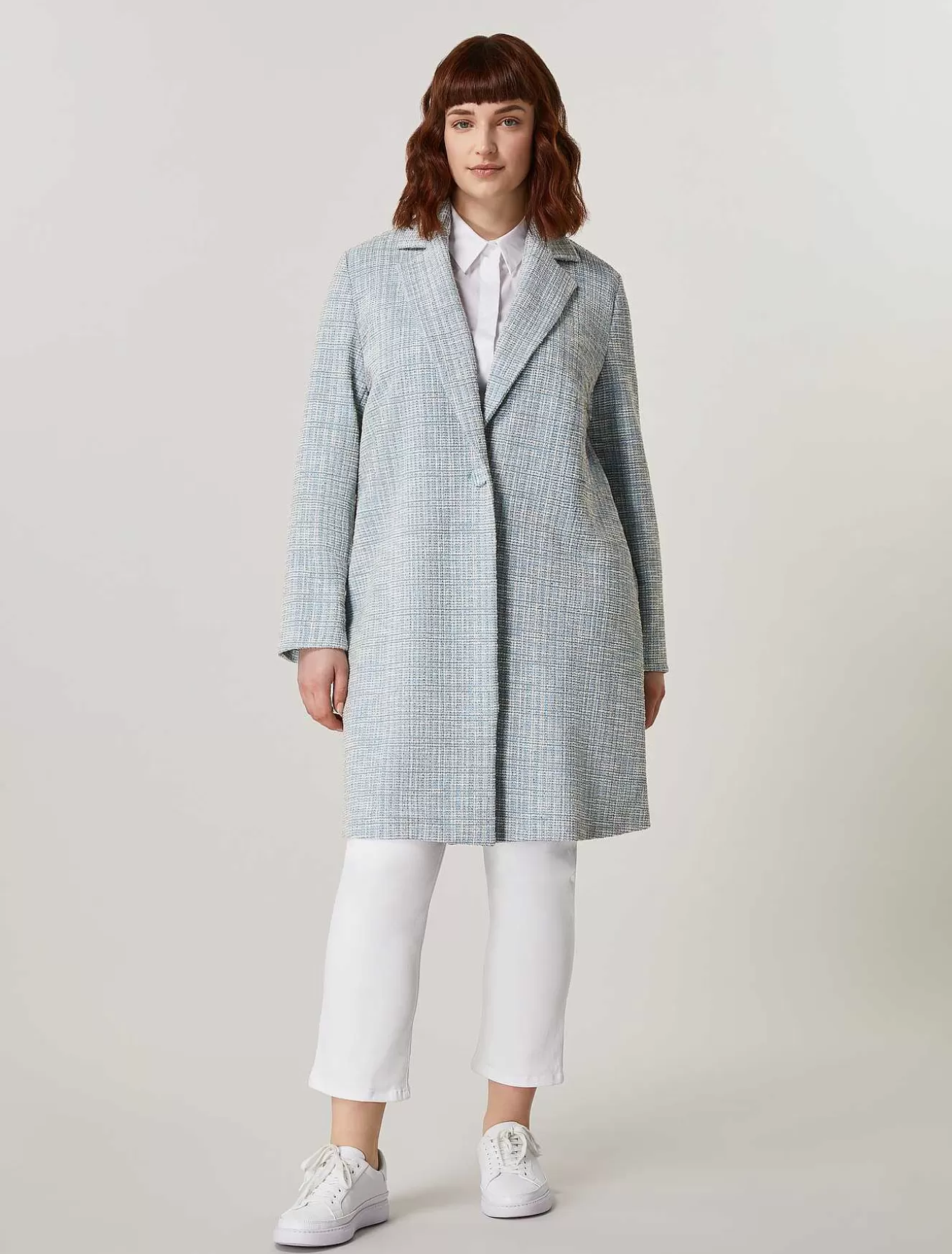 Jersey Coat-Marina Rinaldi Fashion