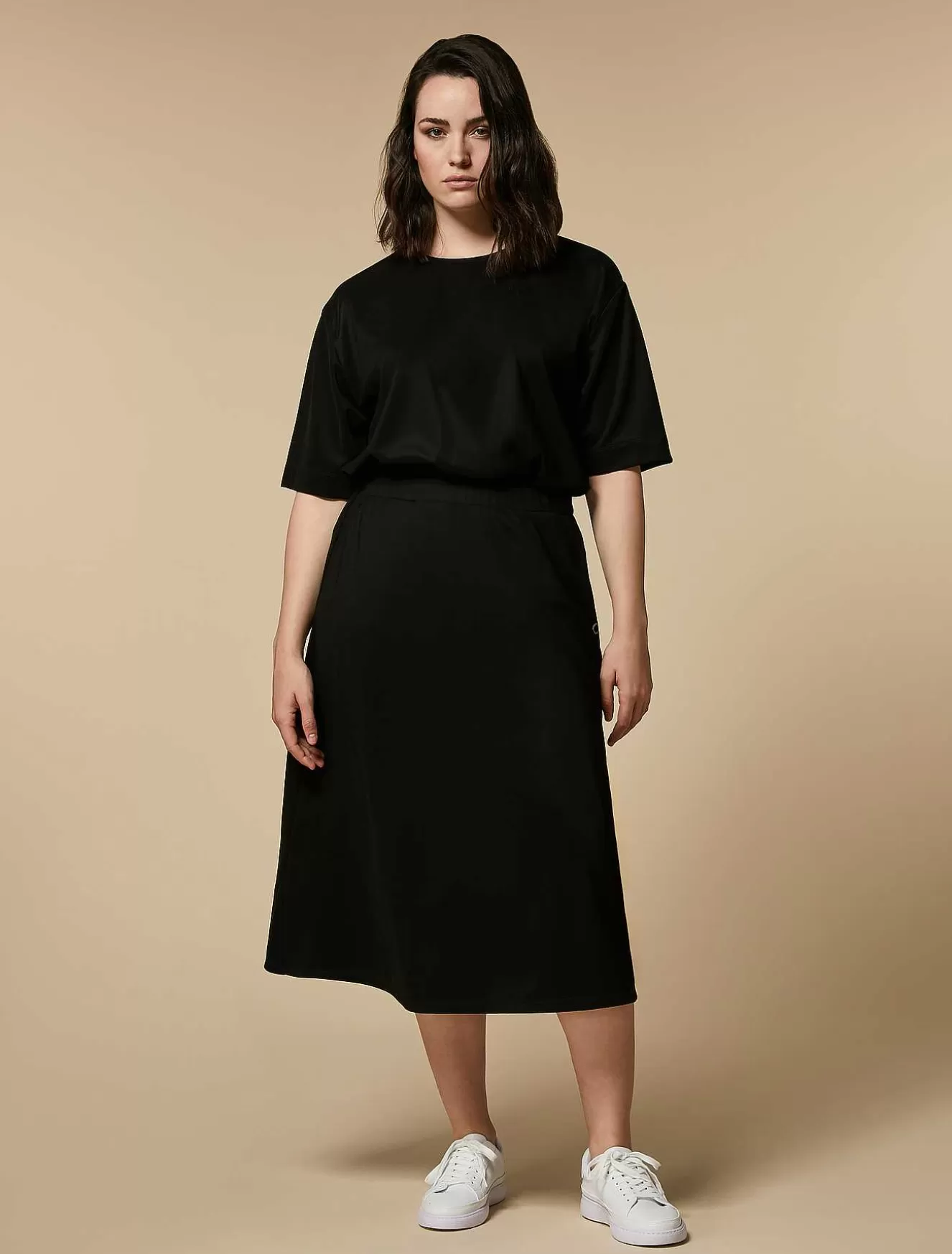 Jersey Skirt-Marina Rinaldi Best Sale