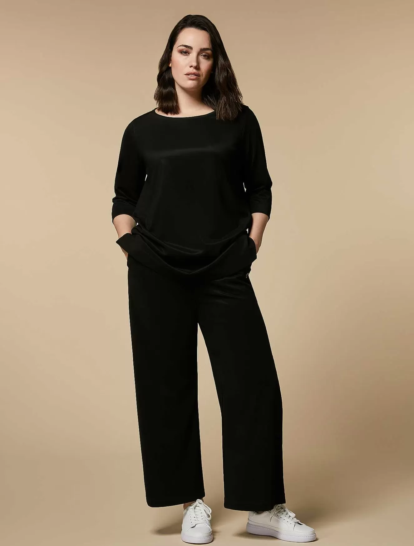 Jersey Trousers-Marina Rinaldi Best