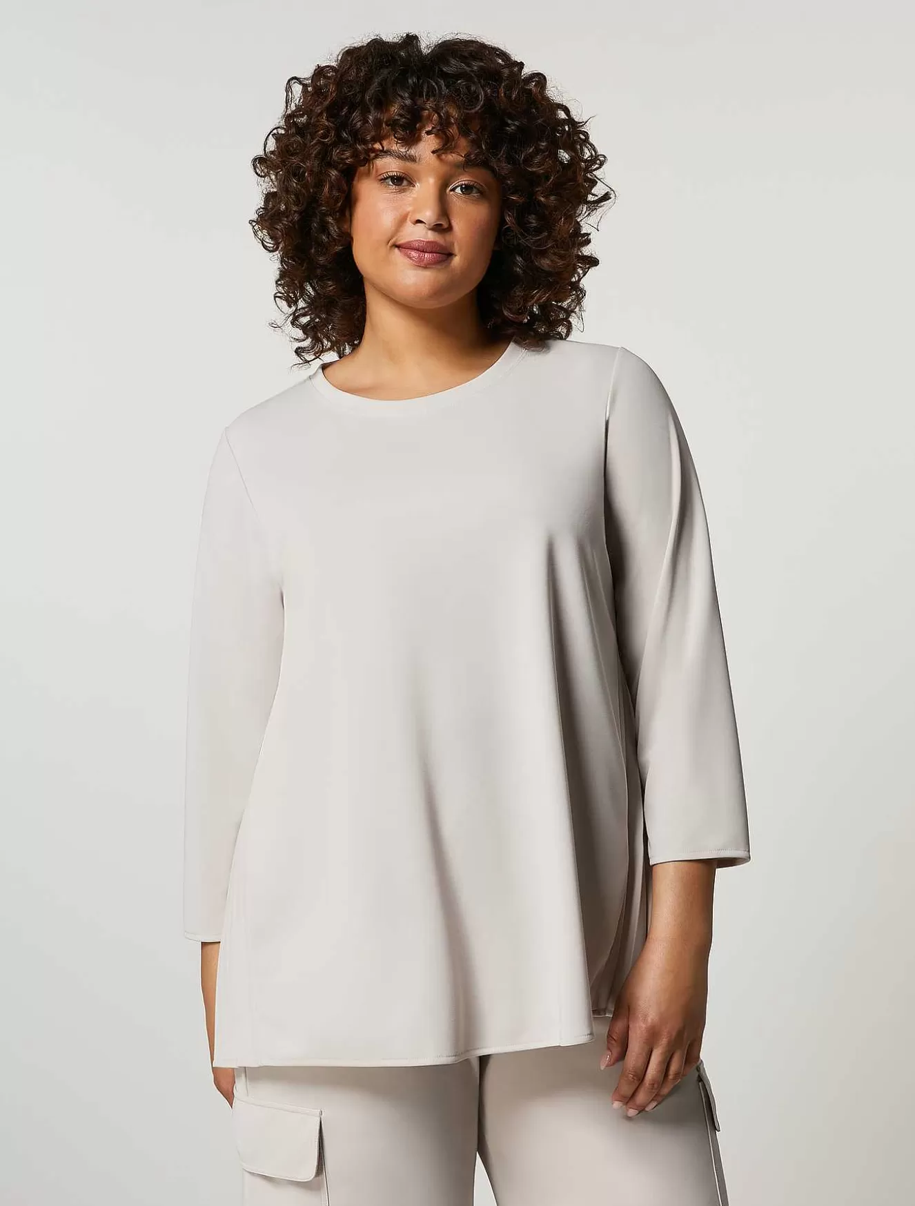 Jersey T-Shirt-Marina Rinaldi Cheap
