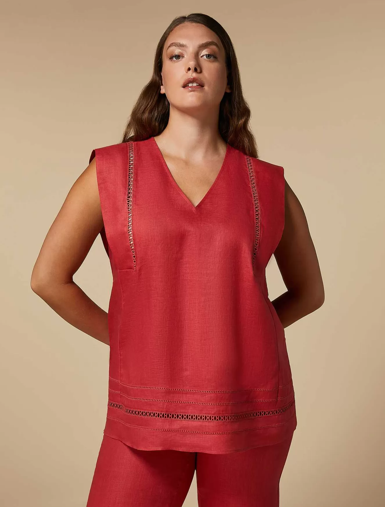 Linen Top-Marina Rinaldi New