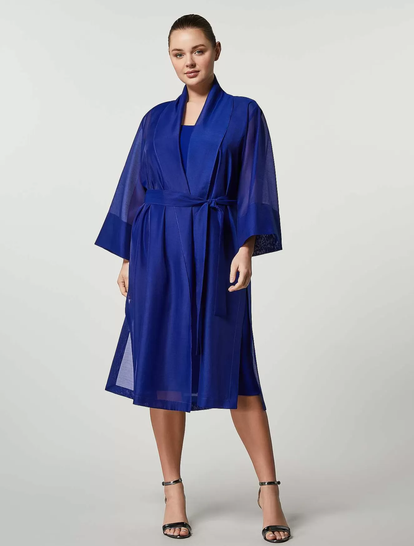 Organza Coat-Marina Rinaldi Fashion