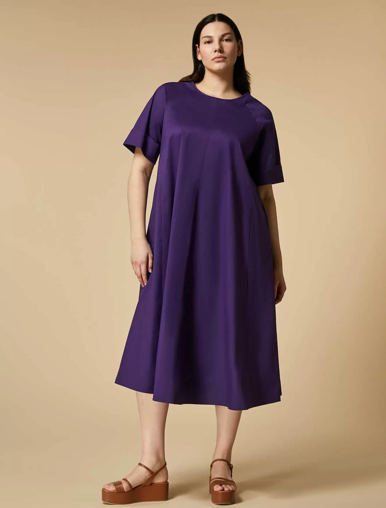 Poplin Dress-Marina Rinaldi Flash Sale