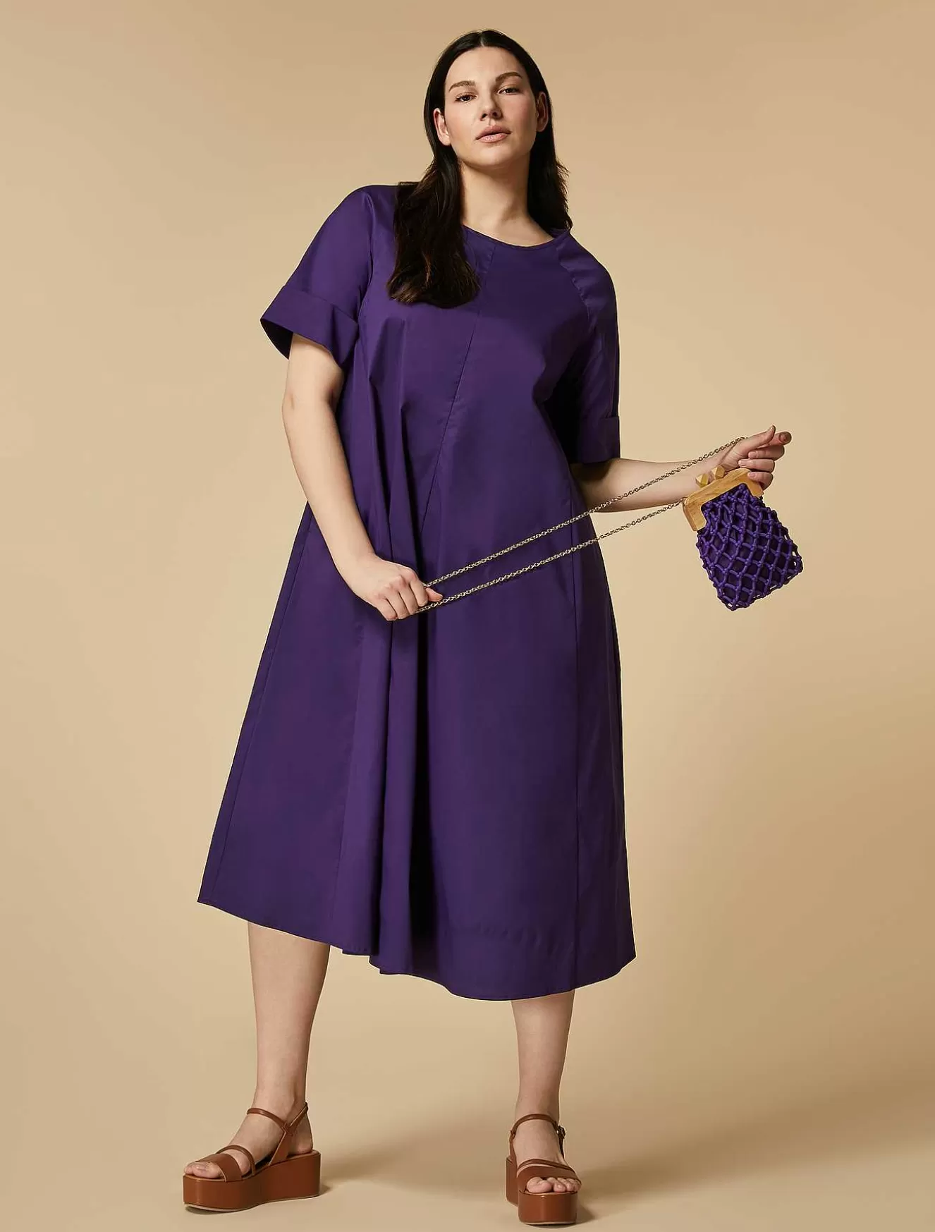 Poplin Dress-Marina Rinaldi Flash Sale