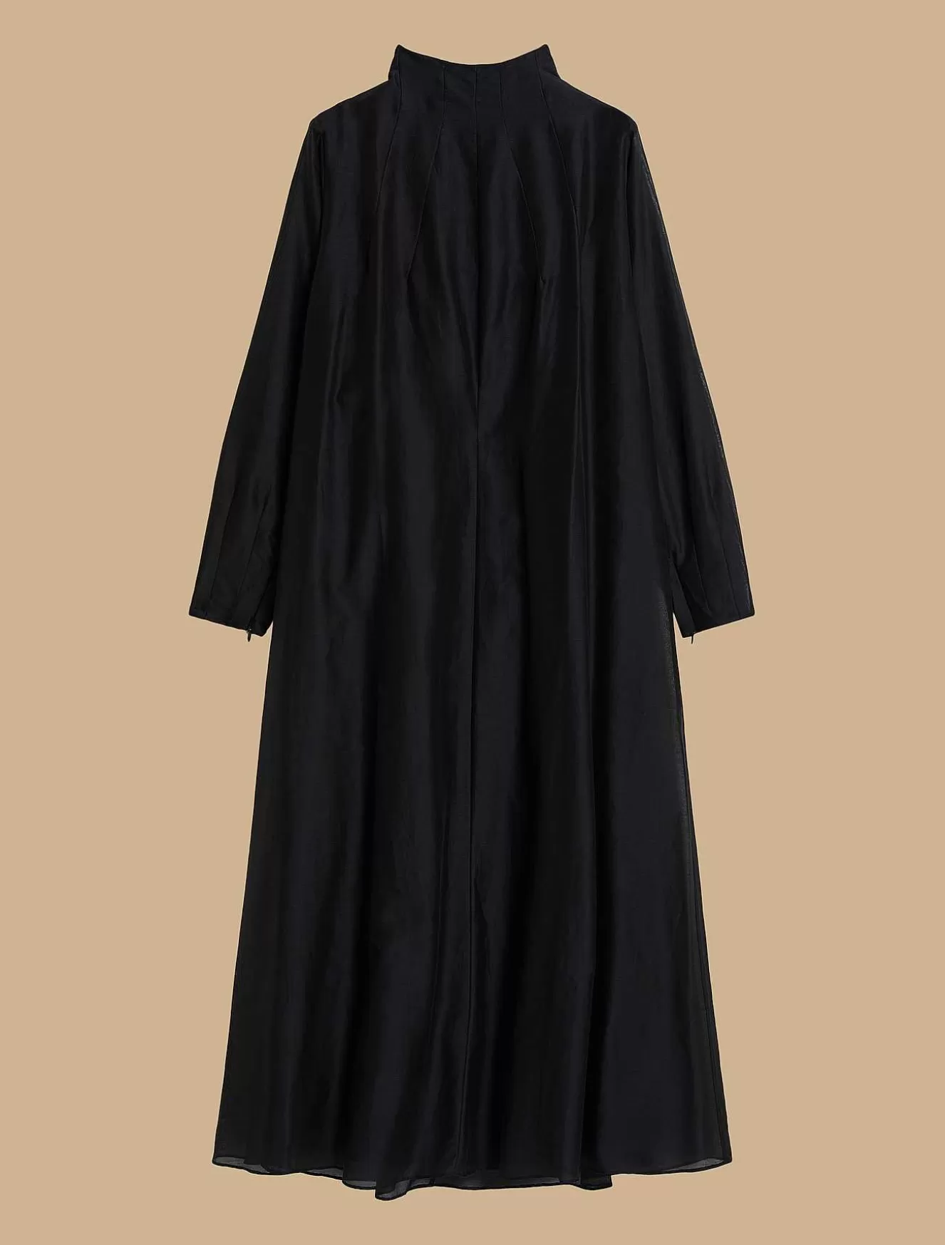 Silk-Blend Voile Dress-Marina Rinaldi Best