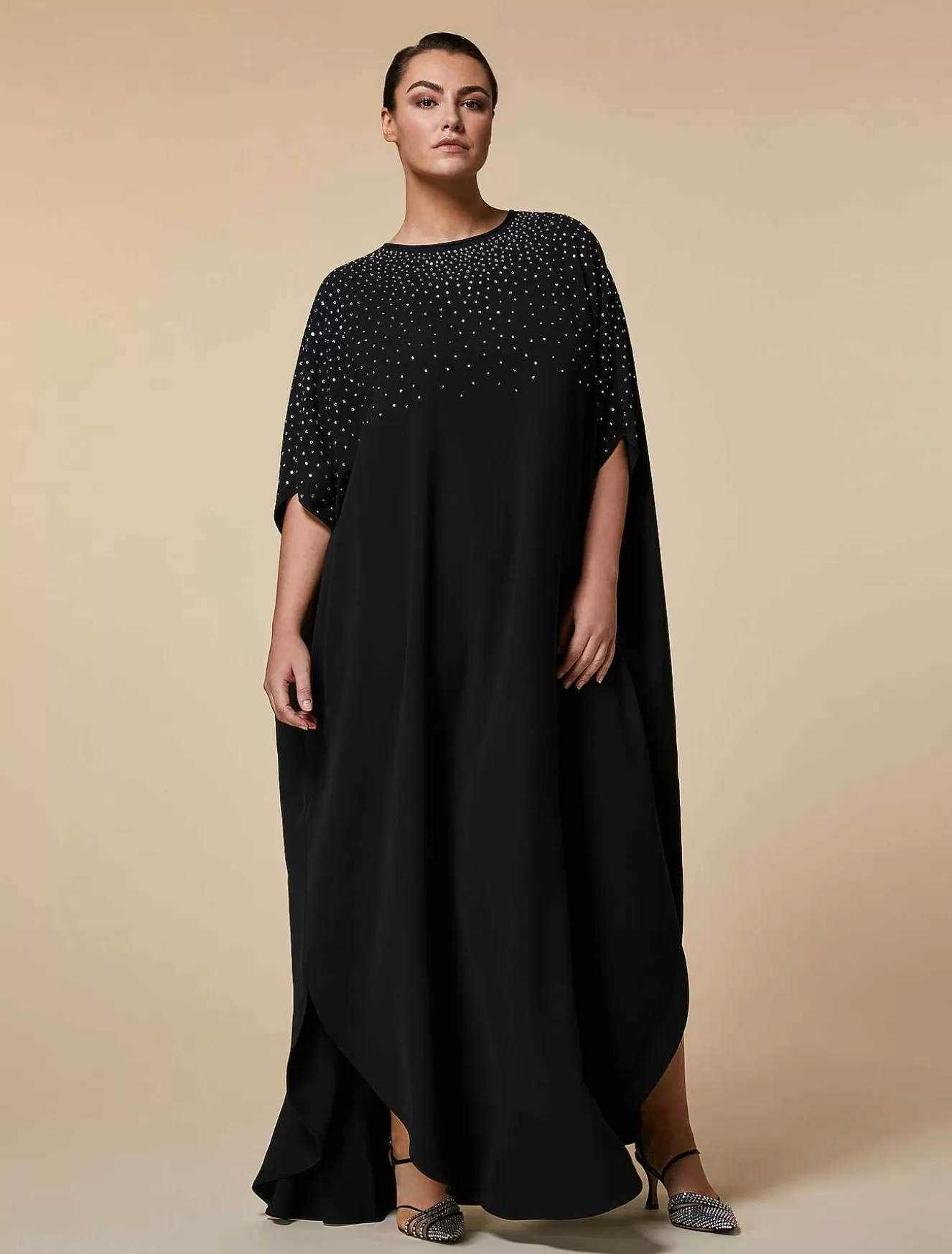 Stretch Cady Dress-Marina Rinaldi Cheap
