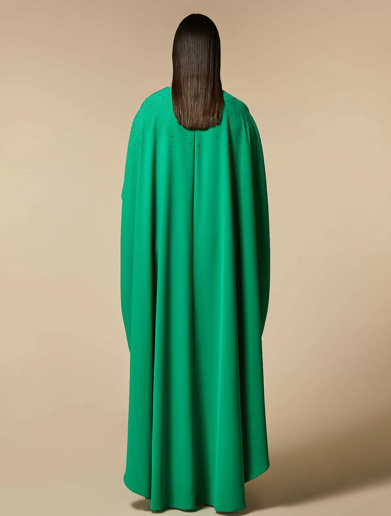 Stretch Cady Dress-Marina Rinaldi Fashion