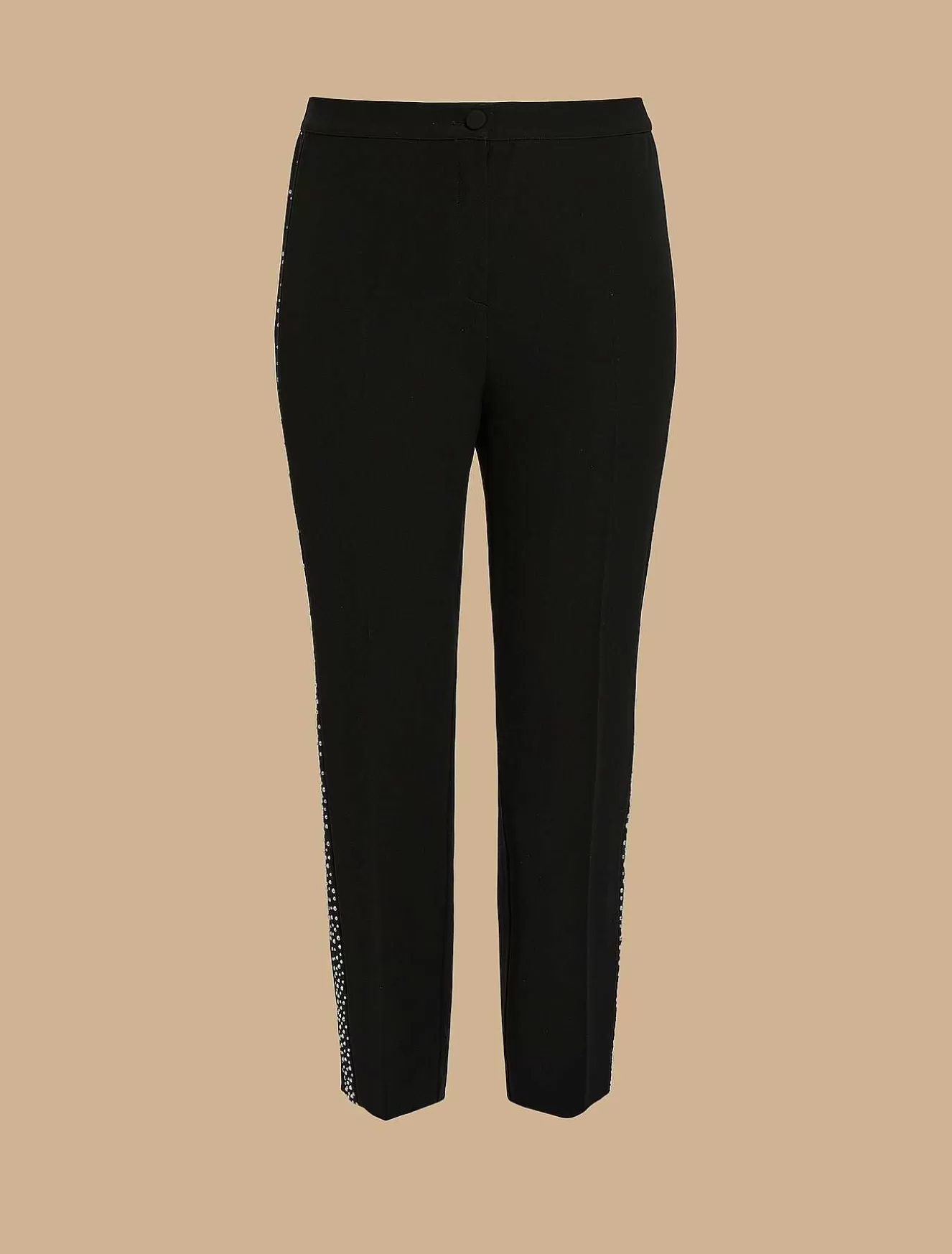 Stretch Cady Trousers-Marina Rinaldi Clearance