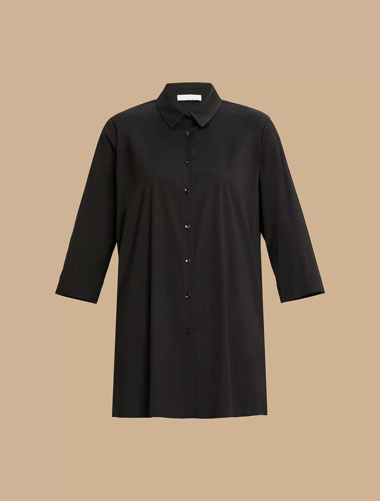 Stretch Poplin Shirt-Marina Rinaldi Online