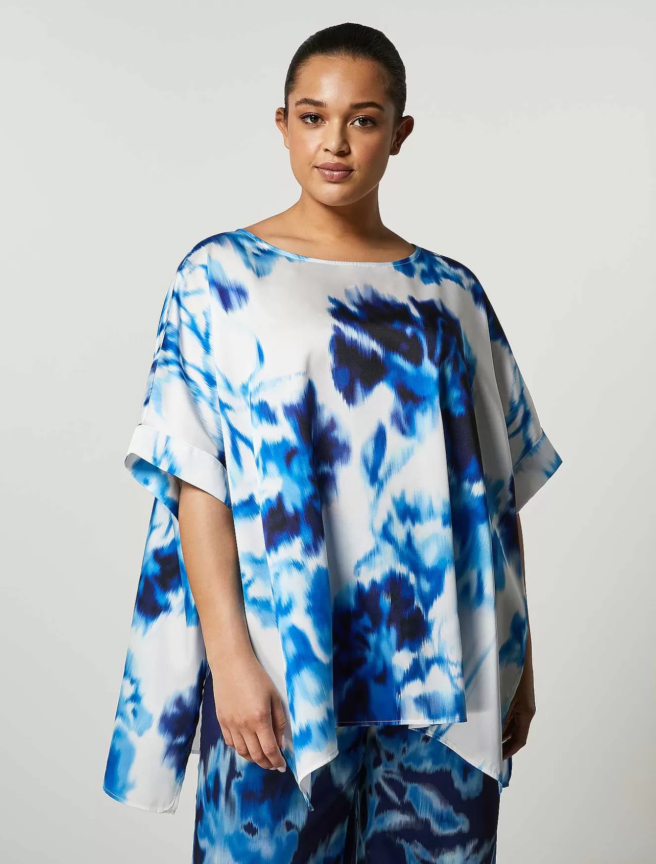 Technical Fabric Poncho-Marina Rinaldi Hot