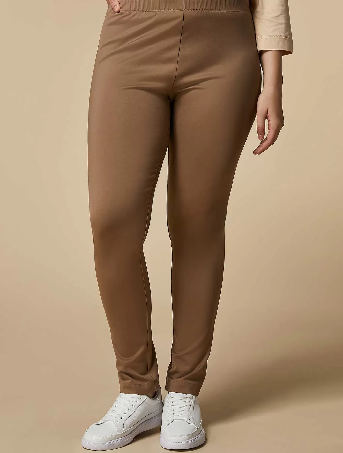 Technical Jersey Leggings-Marina Rinaldi Cheap