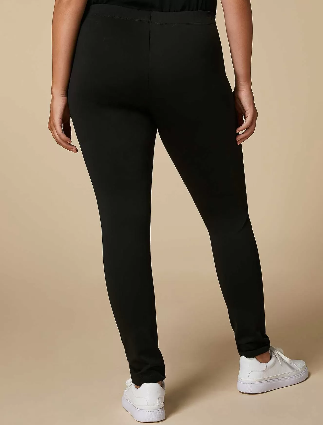 Technical Jersey Leggings-Marina Rinaldi New