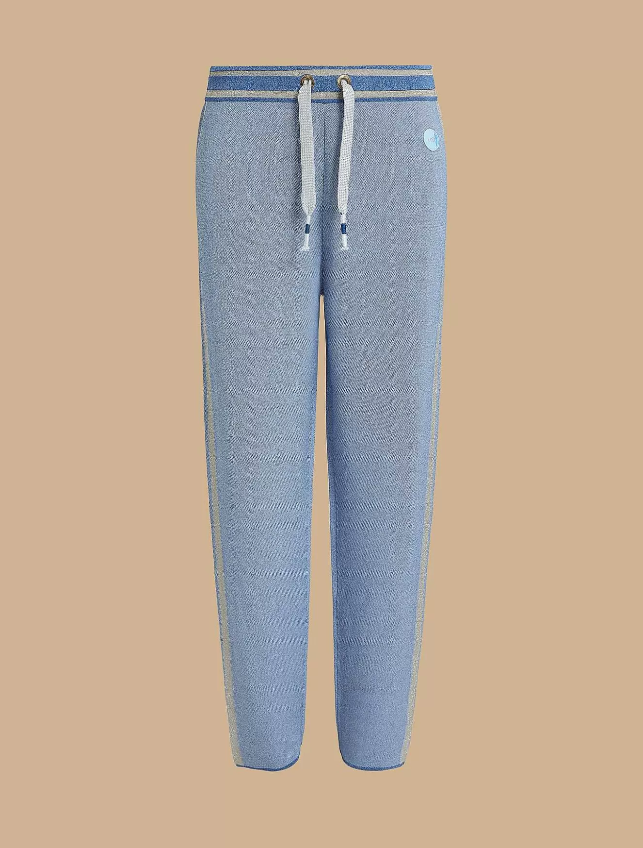 Technical Viscose Trousers-Marina Rinaldi Online