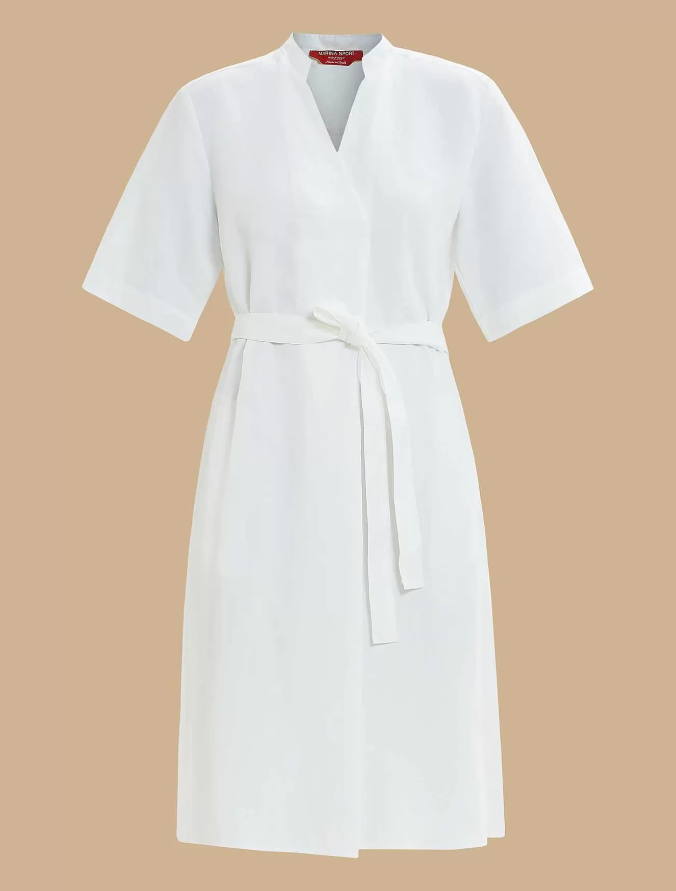 Tencel Linen Dress-Marina Rinaldi Hot