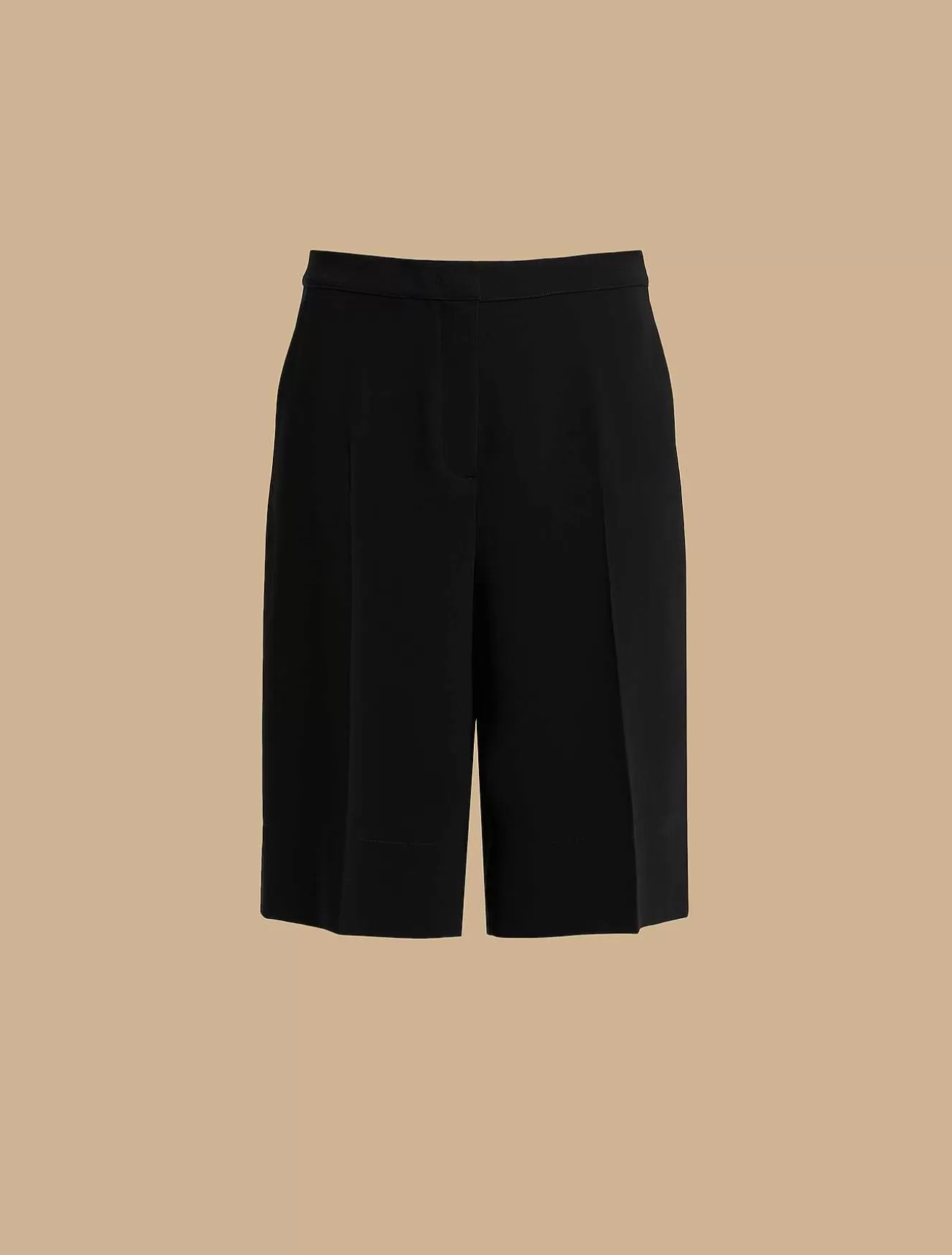 Triacetate Cady Bermuda Shorts-Marina Rinaldi Outlet