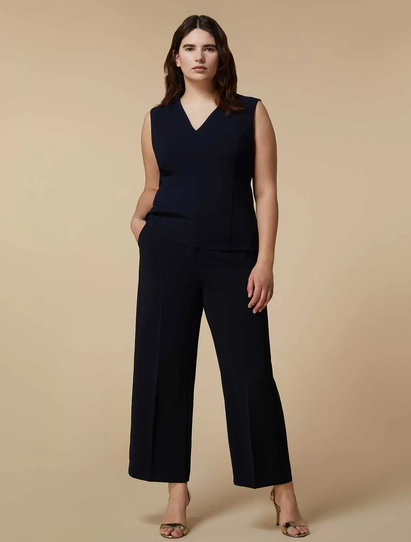 Triacetate Trousers-Marina Rinaldi Sale