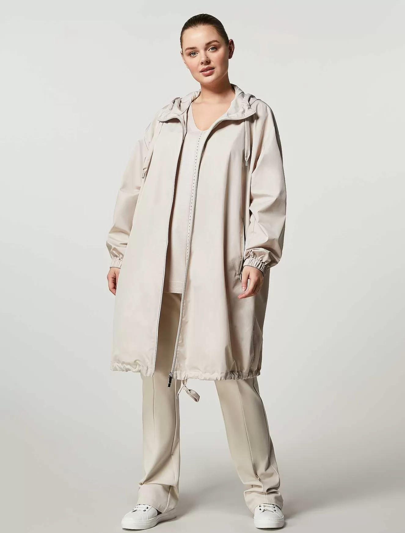 Viscose And Silk Yarn Sweater-Marina Rinaldi Best
