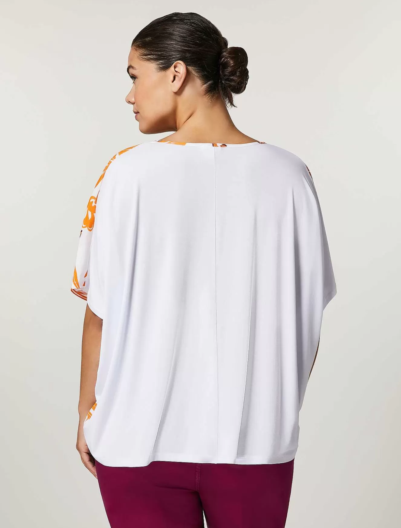 Viscose Jersey T-Shirt-Marina Rinaldi Flash Sale