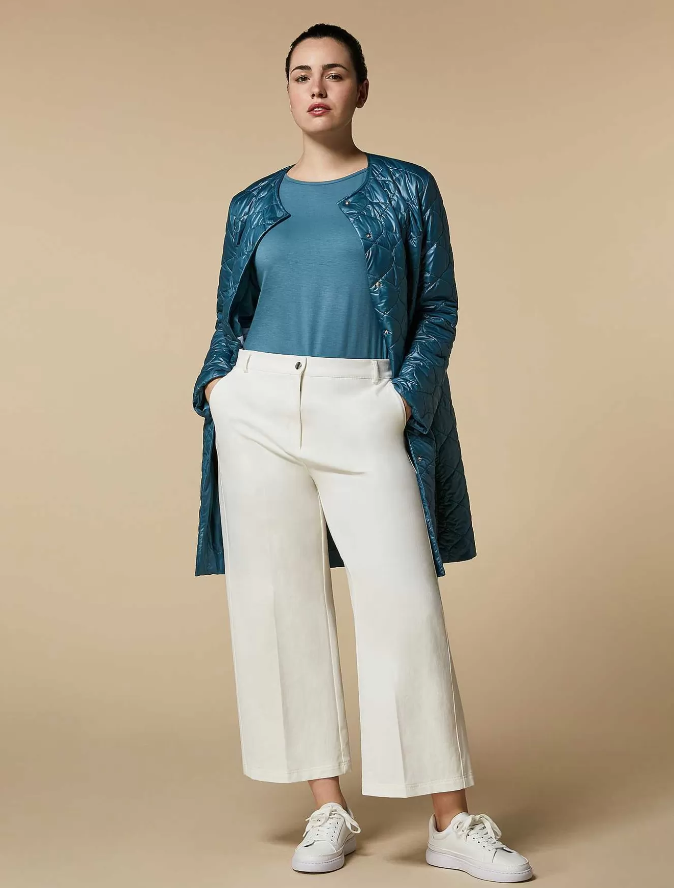 Viscose Jersey T-Shirt-Marina Rinaldi Clearance