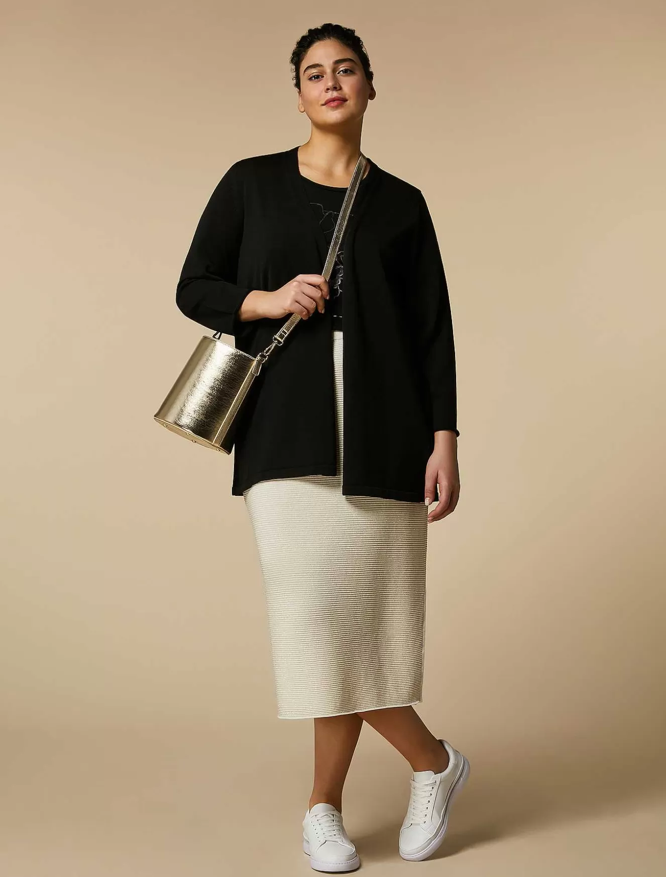 Viscose Jersey T-Shirt-Marina Rinaldi Discount